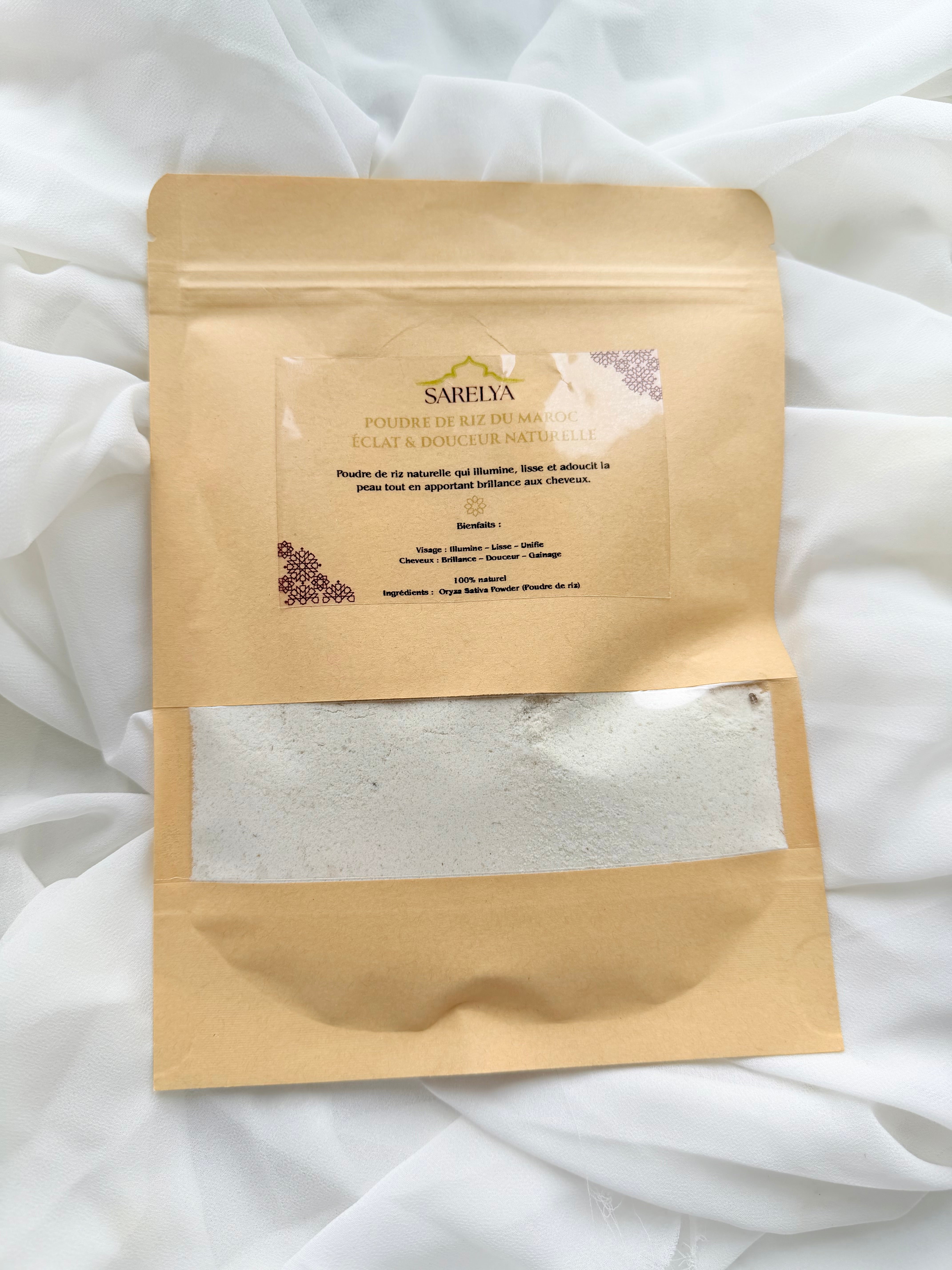 Poudre de riz du Maroc