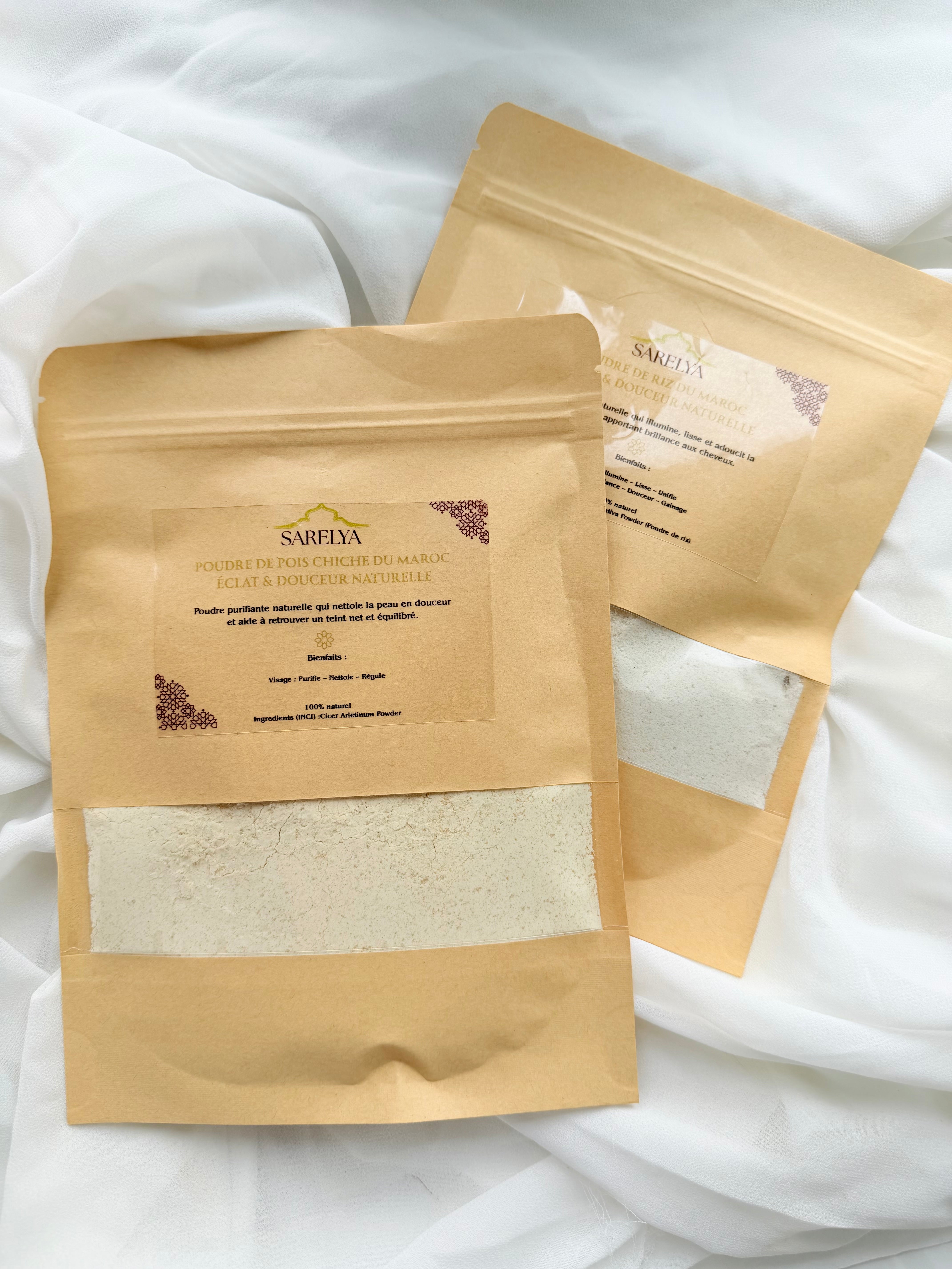 Poudre de pois chiche du Maroc