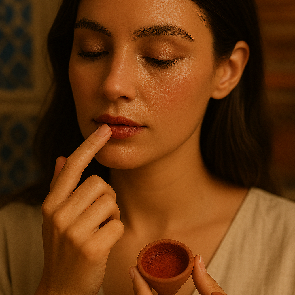 Rouge du Désert – Le Tajine à Lèvres Ancestral