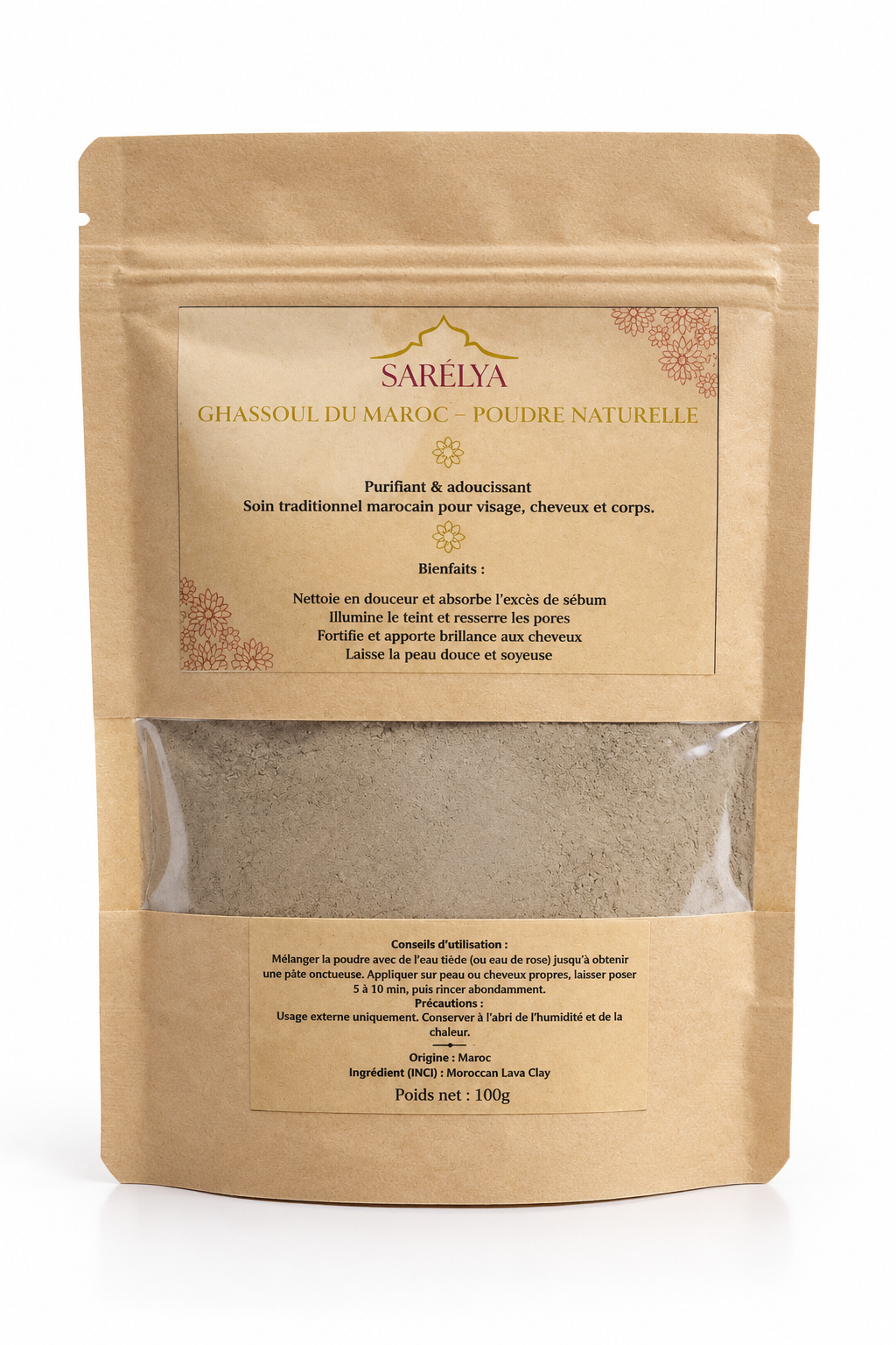 Ghassoul – Rituel purifiant pour peau & cheveux
