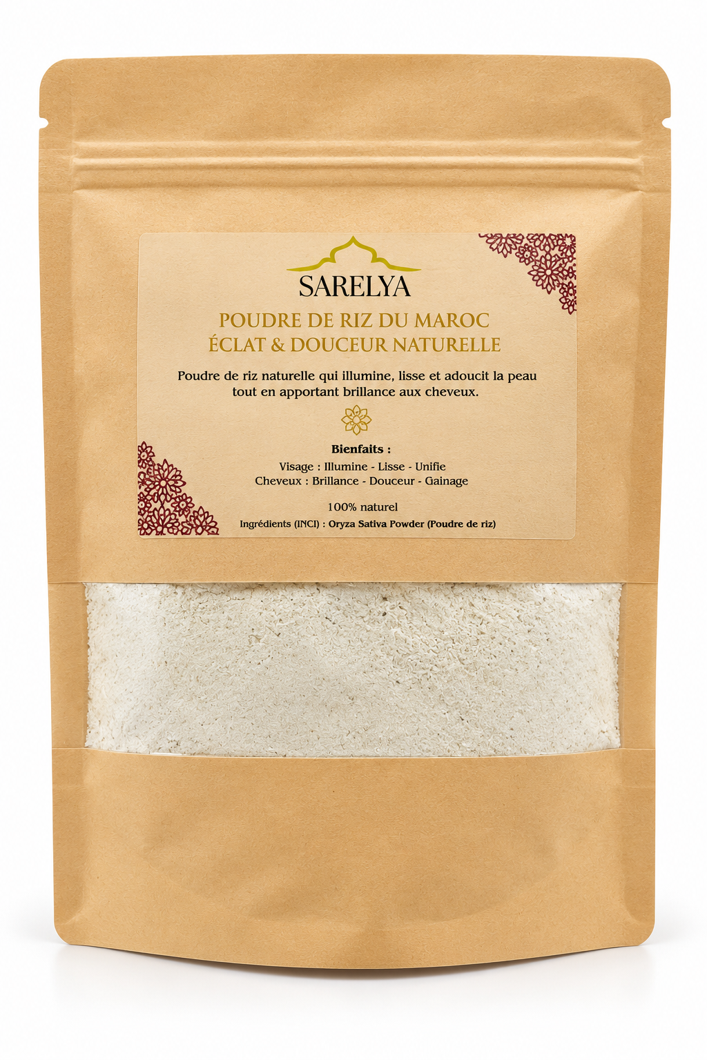 Poudre de riz du Maroc