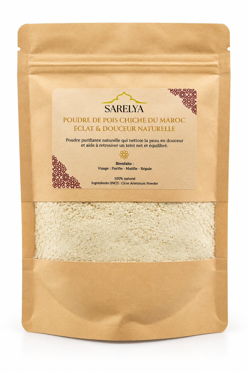 Poudre de pois chiche du Maroc