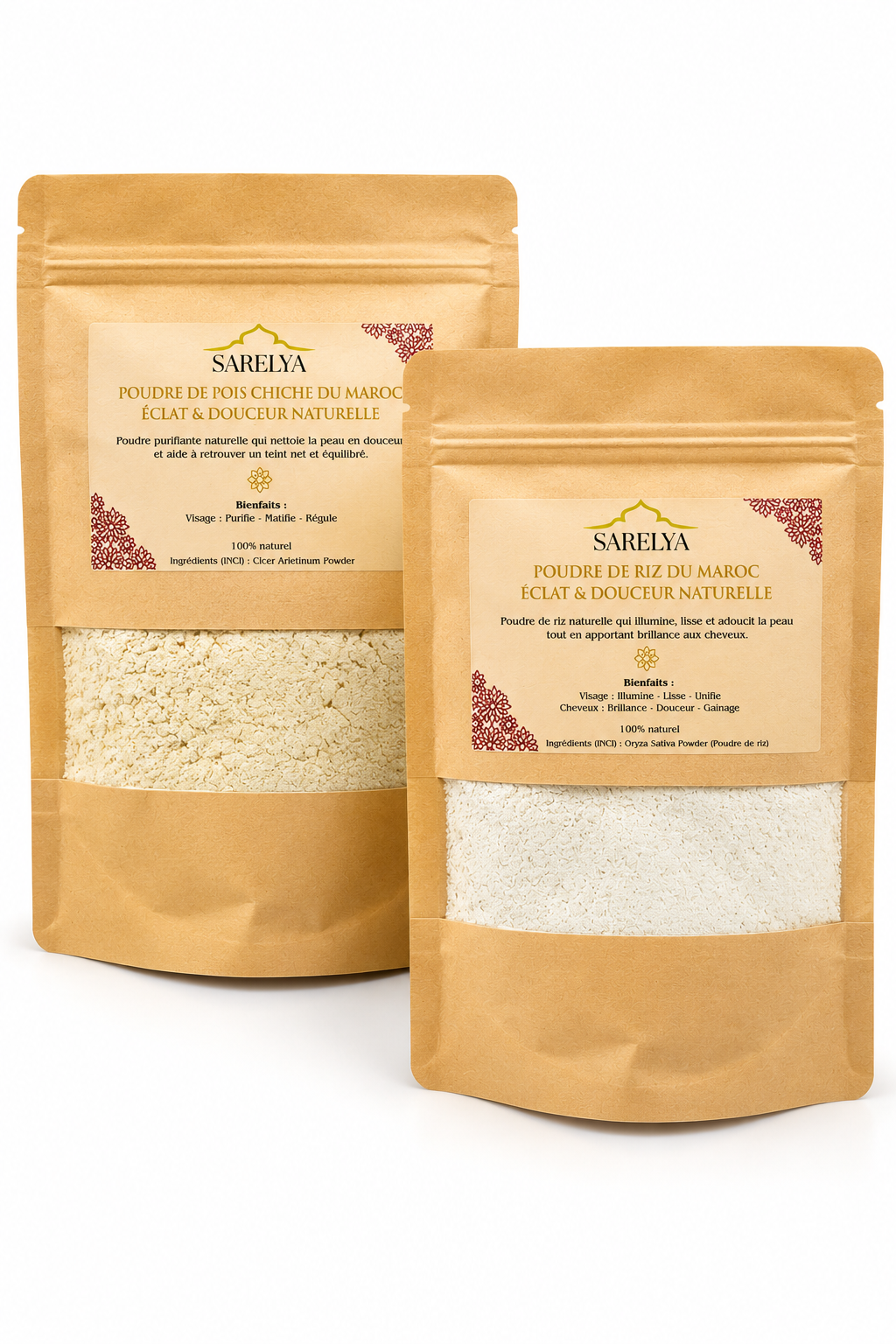 Poudre de riz du Maroc