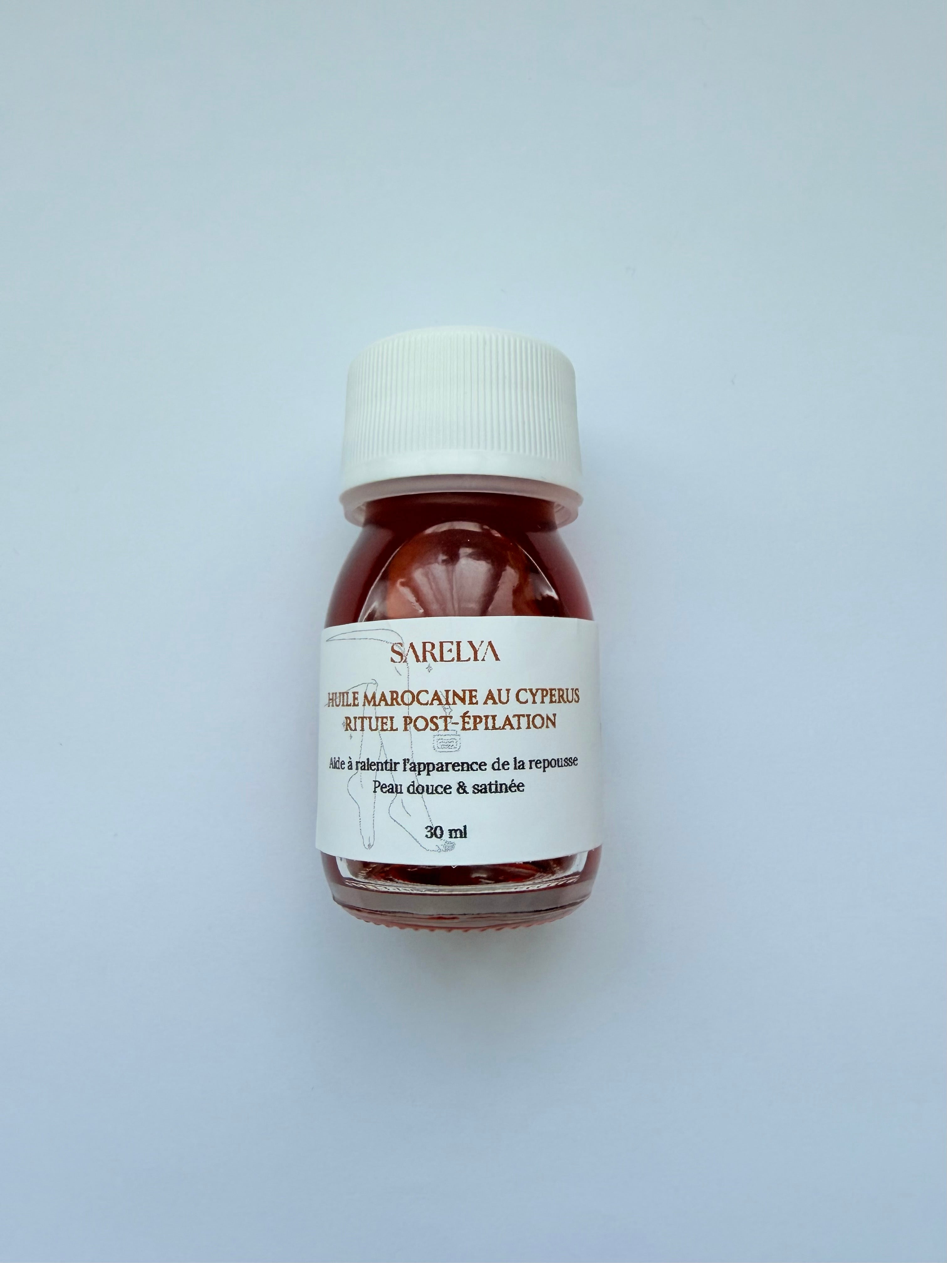 Huiles marocaines au Cyperus -  Rituel post-épilation