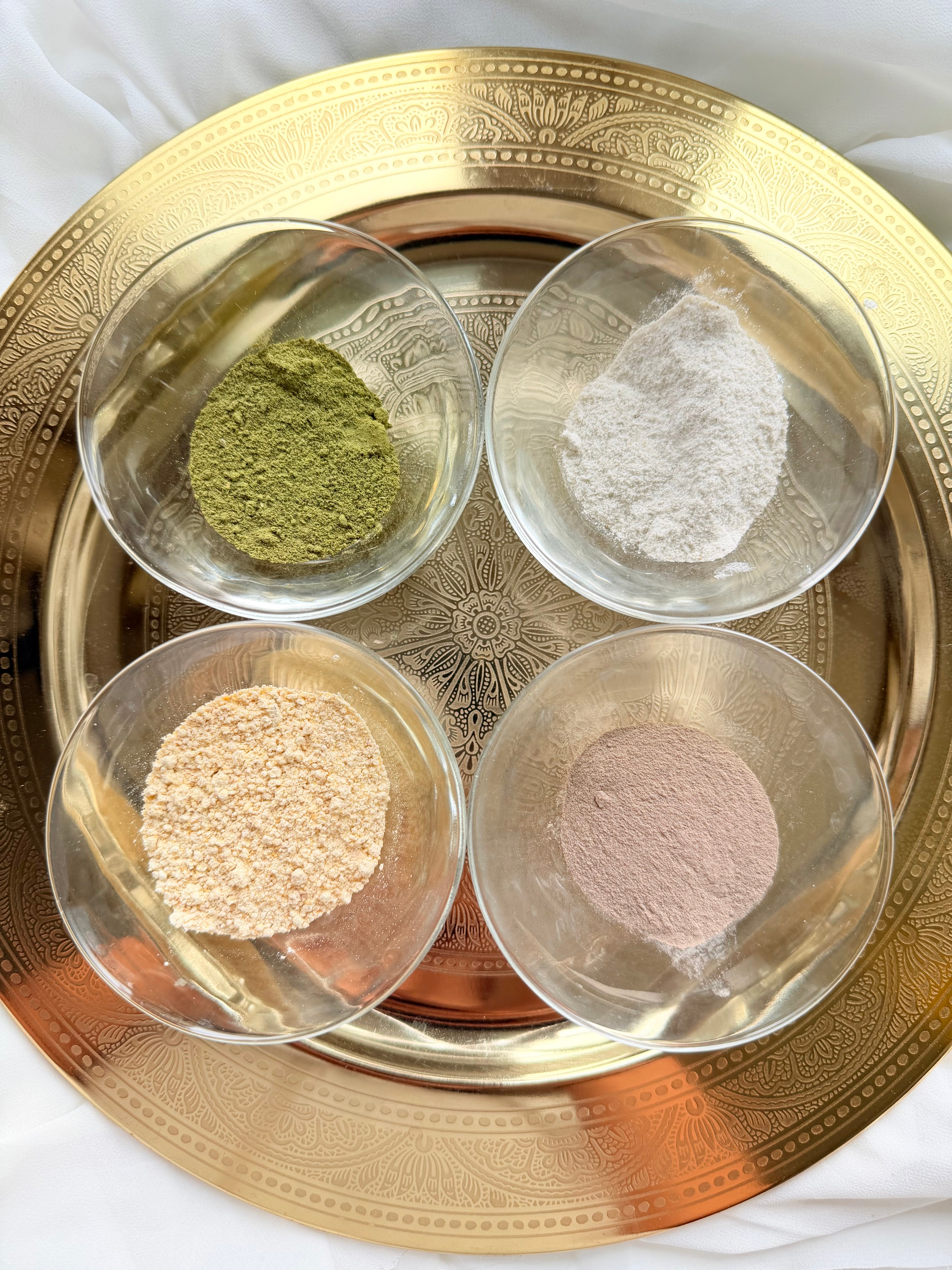 Masque Capillaire Fortifiant - Riz • Pois chiche • Ghassoul • Sidr