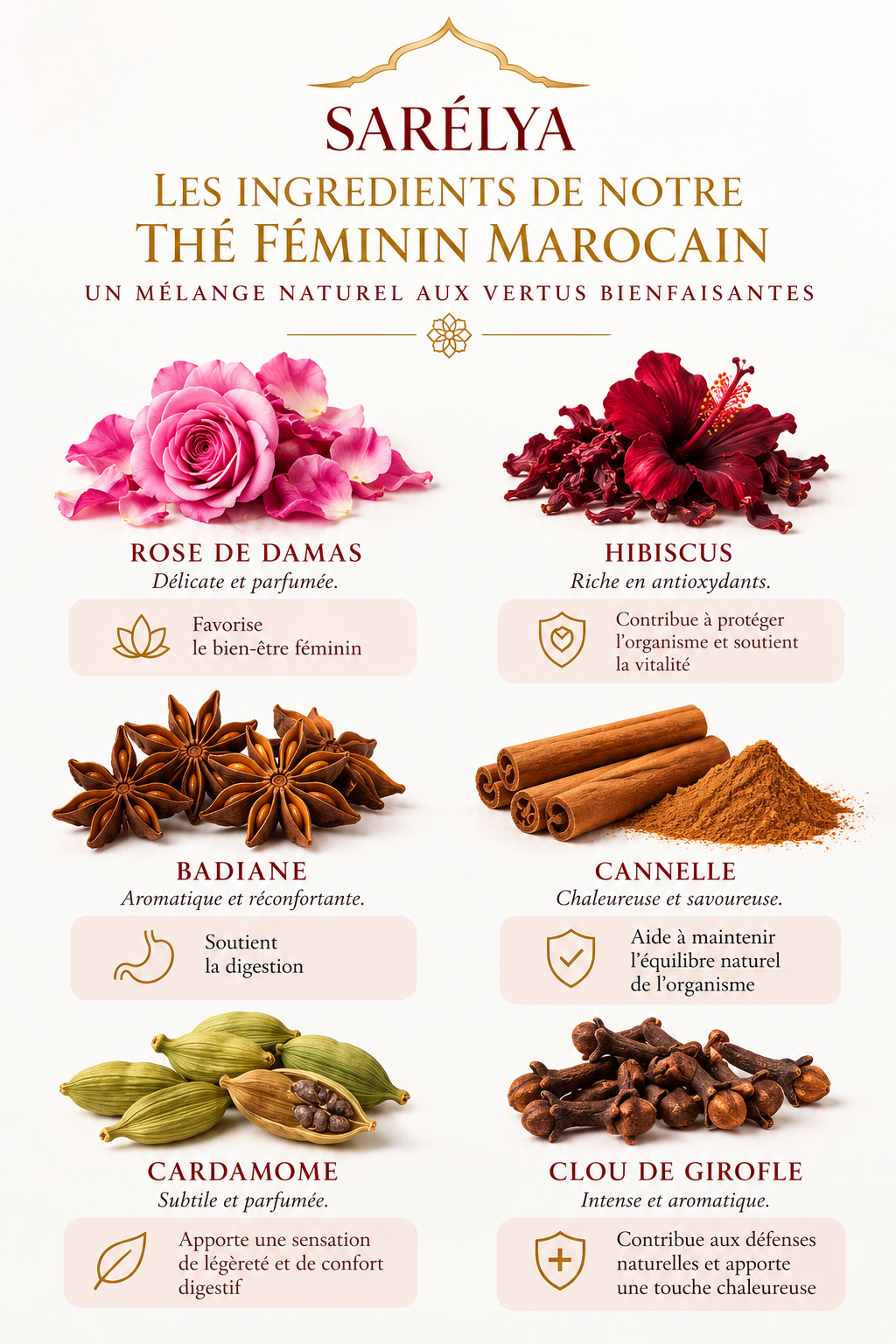 Thé féminin Marocain