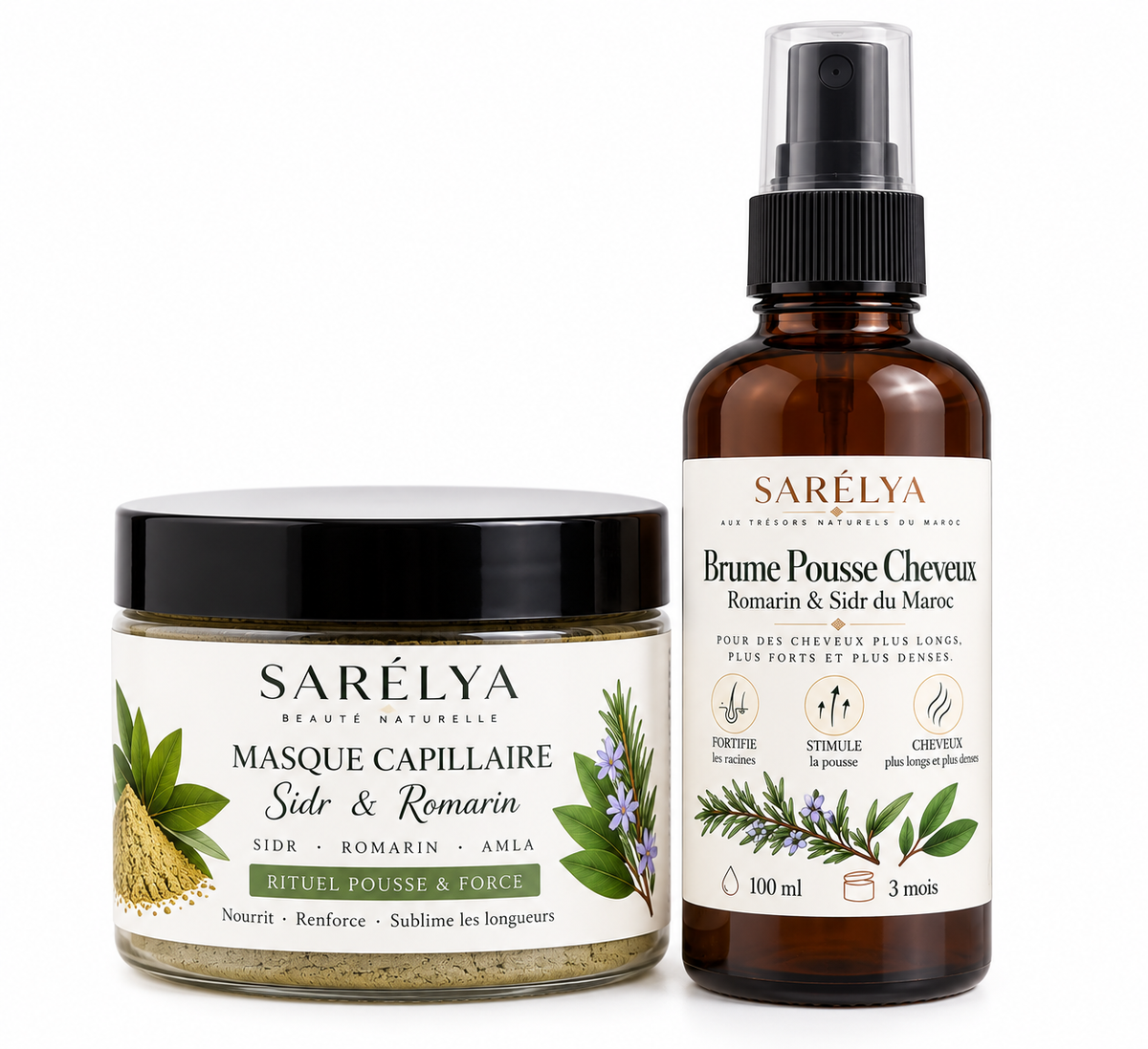 Brume Pousse & Volume – Sidr & Romarin
